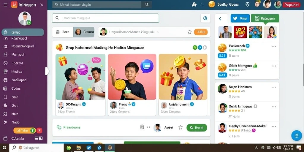 Koleksi permainan yang beragam dan menarik.