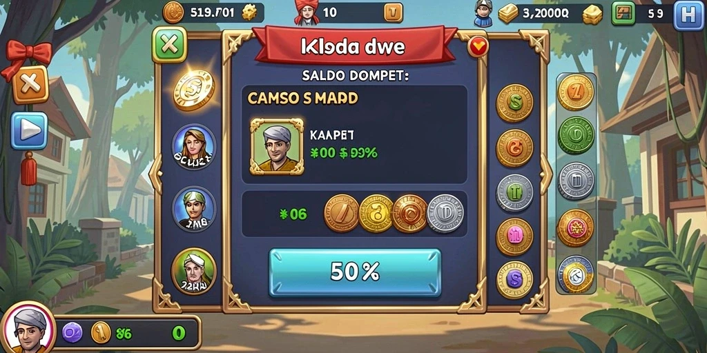 Aksi seru saat menyelesaikan tantangan di level baru.